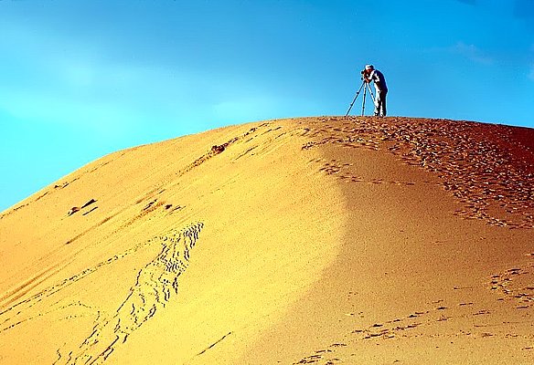 Picture of Monahans Sandhills State Park.